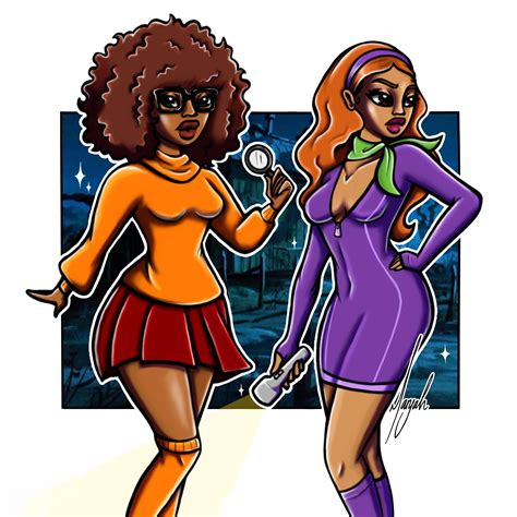 Velma and Daphne Fanart 💜 | Scrolller