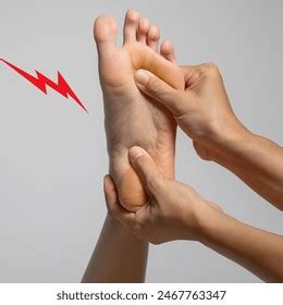 Foot Massage Hands Relief Nerve Pain AI-generated image 2467763347 ...