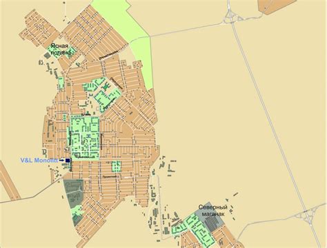 Карта города Прокопьевск - Карты городов России