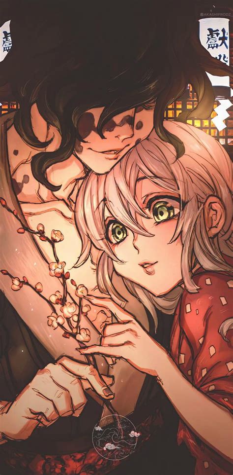 Daki and Gyutaro by Akashiprodz_ HD phone wallpaper | Pxfuel