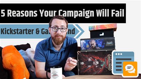 Top 5 Reasons Your Kickstarter Campaign Will Fail - YouTube