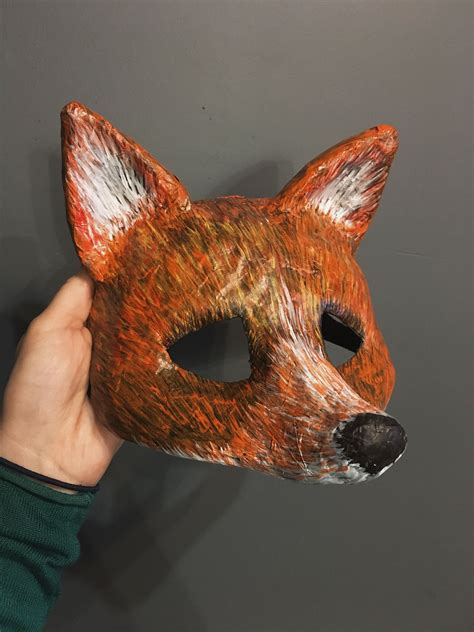 Pin by ann pere on Annet Pere Mask | Animal masks, Paper mache mask ...