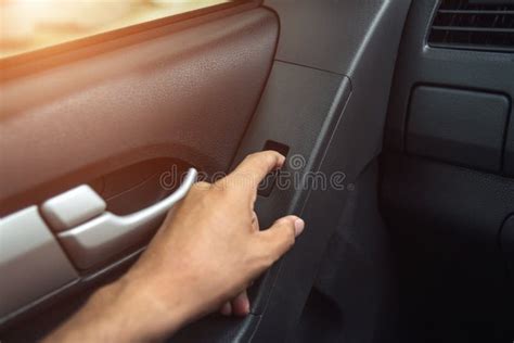 hand men press  slider   car stock image image  power