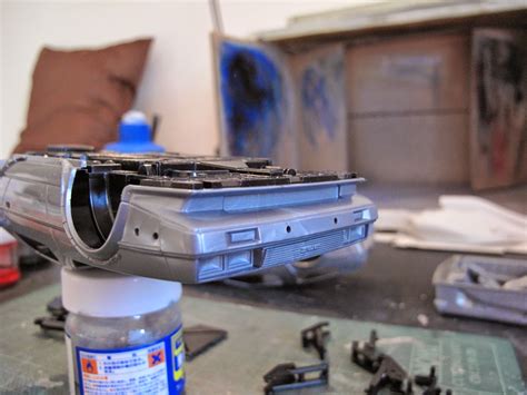 Life on Plastic: Back to the Future Delorean - 1/24 Aoshima (1)