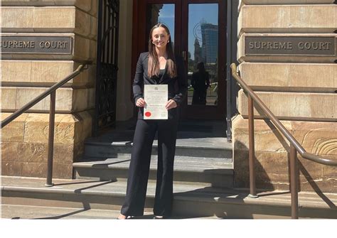 DMAW Lawyers • Admission - Congratulations Abby-Rose Hill