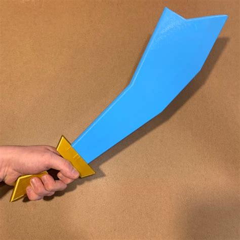 Scimitar Sword Runescape OSRS inspired Cosplay Prop Life | Etsy