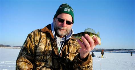 Michigan DNR Fisheries Division staffers talk Michigan ice fishing ...