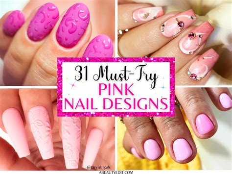 31 Must-Try Pink Nail Designs to Inspire Your Next Manicure - A Beauty Edit