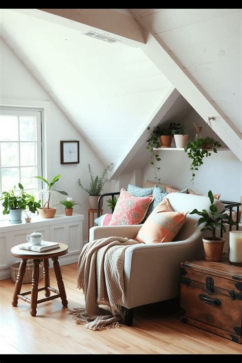 25+ Stunning Summer Attic Decorating Ideas for a Refreshing Makeover ...