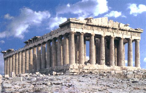 LA SABIDURIA DE GRECIA: La Arquitectura Griega: El Templo