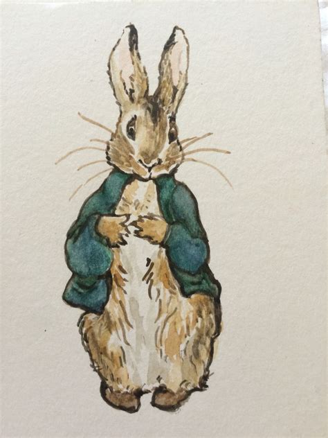 Peter Rabbit Watercolor at PaintingValley.com | Explore collection of ...