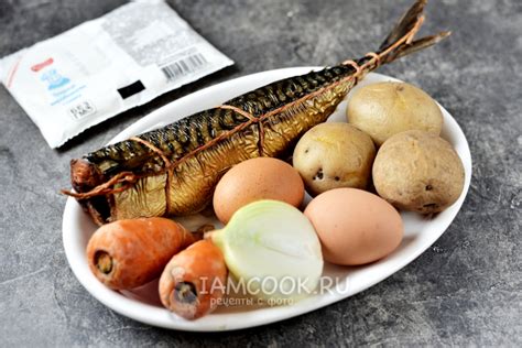Салат Мимоза со скумбрией горячего копчения — рецепт с фото пошагово