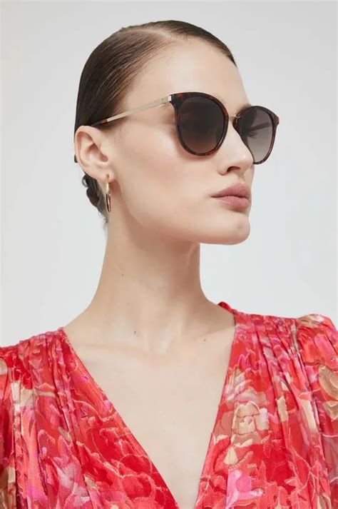 Сонцезахисні окуляри Guess колір червоний | ANSWEAR.ua