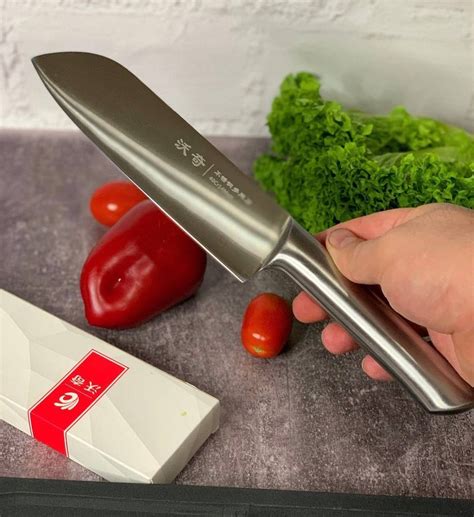 Кухонный нож Шефа Santoku 30см – фото, отзывы, характеристики в ...