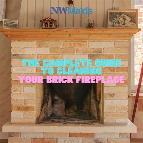 how to clean ash off brick fireplace