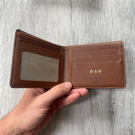 •Men’s Louis Vuitton Leather Wallet ⚠️FREE... - Depop