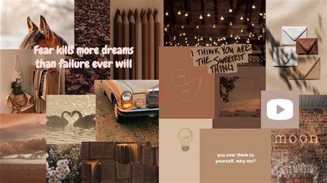 Beige Collage | Color collage, Desktop wallpaper, Wallpaper