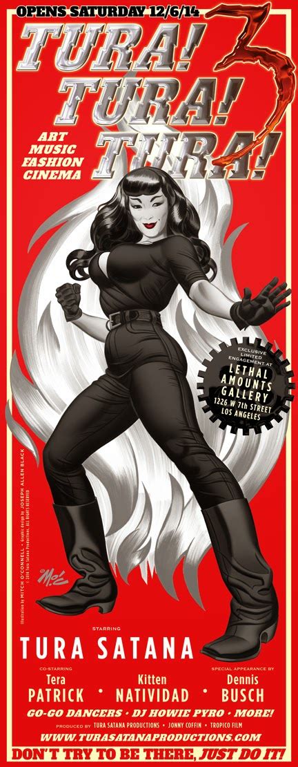 Mitch O'Connell: Tura Satana! Decades of Drawing the Fastest Pussycat!