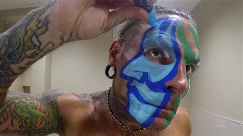 Time-lapse video of Jeff Hardy applying his face paint | WWE