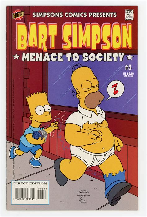 Simpsons Comics Presents: Bart Simpson #5 Bongo VF- | Comic Books