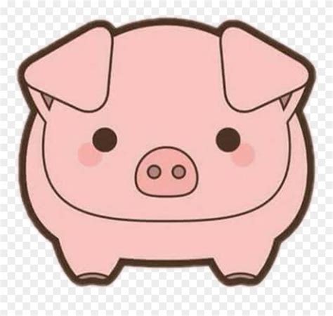 Kawaii Dibujos Animados De Cerditos Apple | My XXX Hot Girl