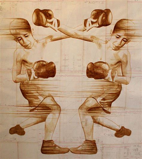 Coffee Paintings: Artist uses coffee on century old paper to create