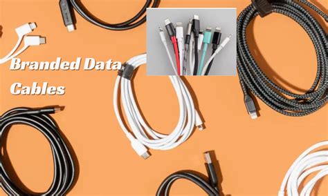 branded data cables variety