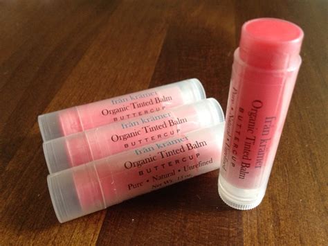 Organic Tinted Lip Balm / Organic Lip Tint / Coconut Oil / Shea Butter ...