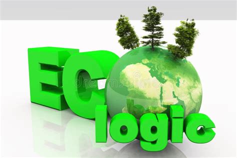 ECO logic stock illustration. Illustration of background - 16324205