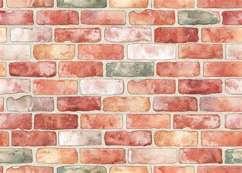 Elegant Red Brick Office Background Faded Vintage Style AI Photo for ...