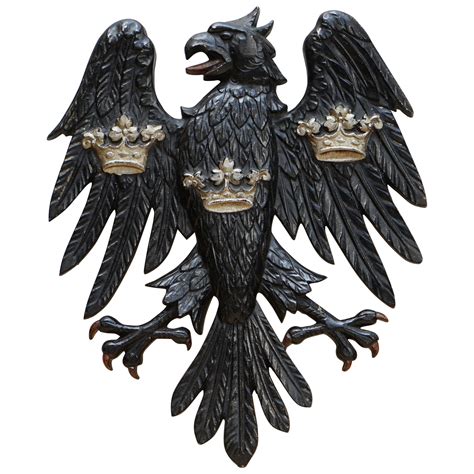 Bronze Barclays Bank Spread Eagle Emblem 1736 James Barclay Very Rare