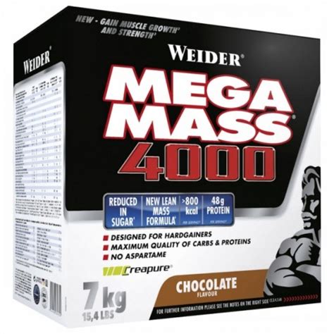Weider Mega Mass 4000 - 7000 грамм купить недорого, цена от 👉 4869 руб ...