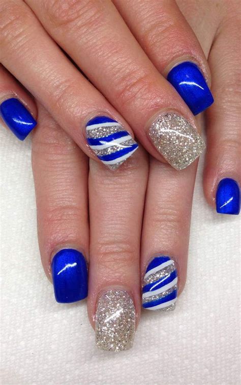 5 Royal Blue Nail Designs: A Trendy And Elegant Look