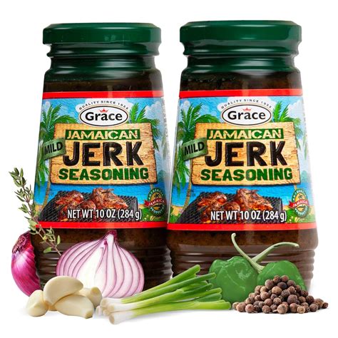 Amazon.com : Grace Jamaican Jerk Seasoning 10 ounces : Grocery