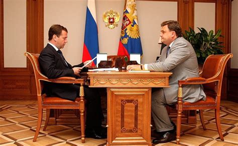 Working meeting with Presidential Aide and Chief of the Presidential ...