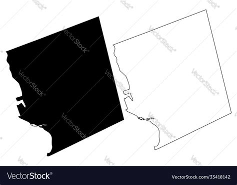 st michael barbados parishes barbados map vector image