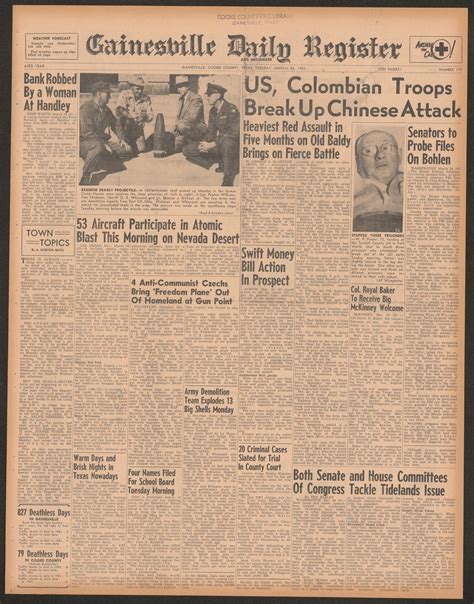 Gainesville Daily Register and Messenger (Gainesville, Tex.), Vol. 63