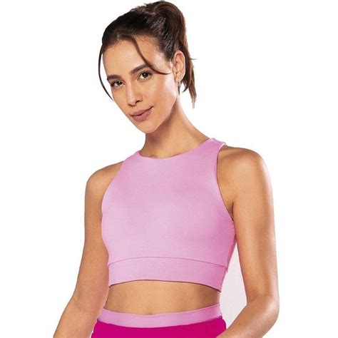 Alto Giro Roupas Fitness - Top Fitness Alto Giro Tassia Neves Dupla Face - Feminino | Centauro