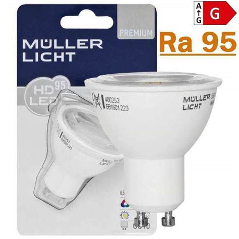 LED Reflektorlampe GU10 6,5W 380 lm 2700K Ra95