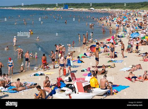 Beach, Palanga, Lithuania Stock Photo: 60730383 - Alamy