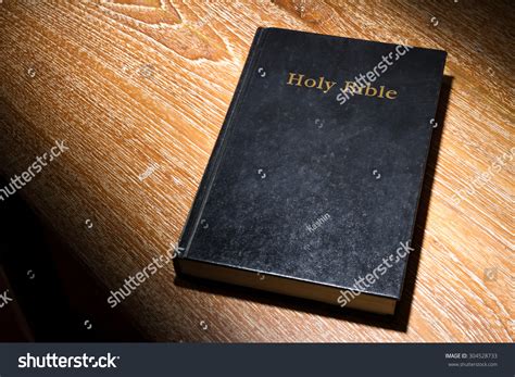 Holy Bible On Wooden Table Stock Photo 304528733 | Shutterstock
