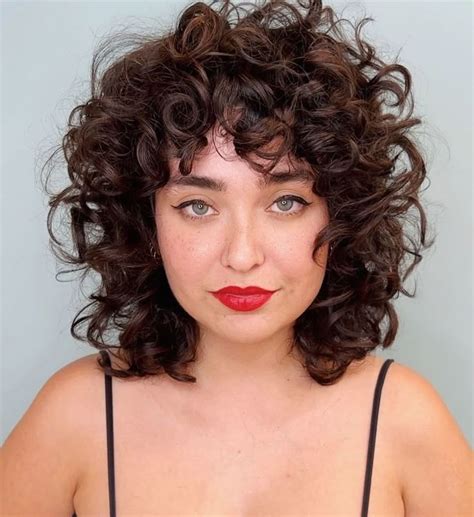 shag haircuts  curly hair curly shaggy hair trends  curly