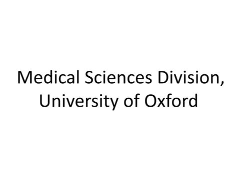 AllTrials – Medical Sciences Division, University of Oxford