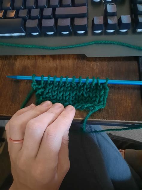 wonky   finally understand purling rknitting