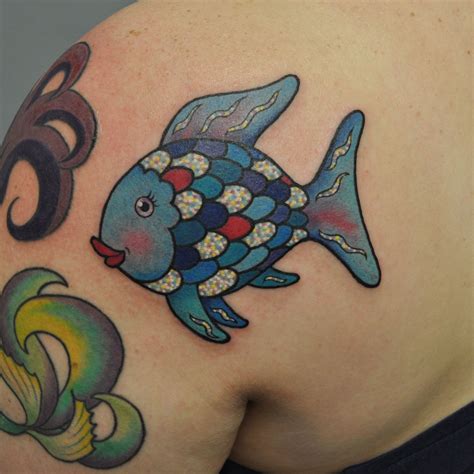 Rainbow Fish Book Tattoo