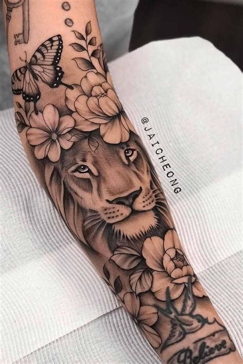 Fotos De Tattoo No Braço Feminina - Tatuagem leao antebraço feminina | Tattoo no braço feminina leao, Leão ...