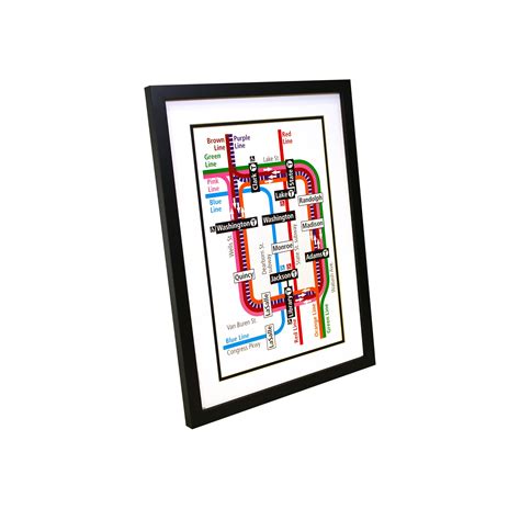 Chicago Transit - CTA Map Loop