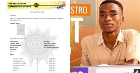 Bright Senyo Gadzo: Keta SHS NSMQ Maestro Blows His WASSCE, Photo Of ...