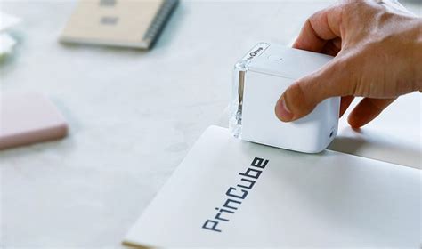 Самый маленький в мире цветной принтер PrinCube способен печатать на ...
