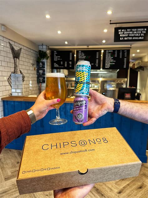 Chips @ No.8 opens new site with bar and restaurant inside